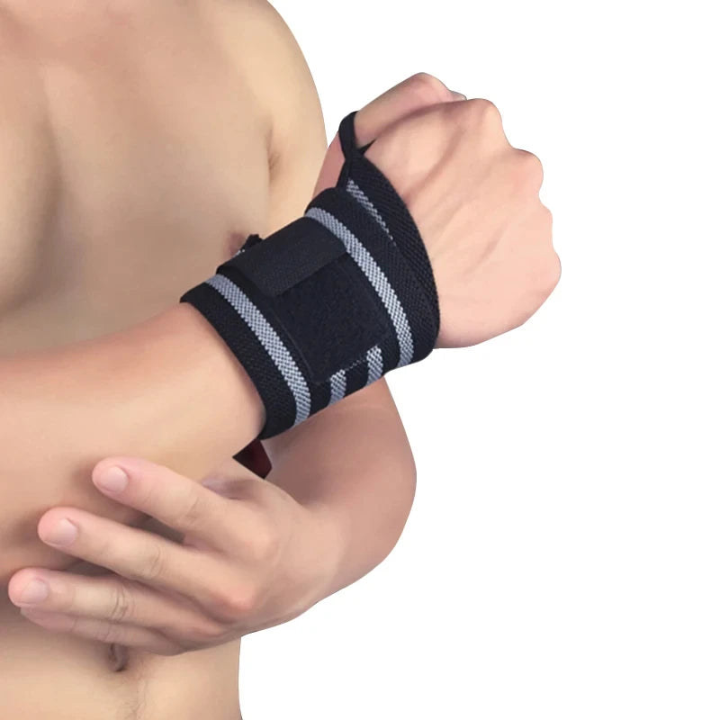 2 PCS Outdoor fitness Wristband Wrist Support Weight Lifting Gym