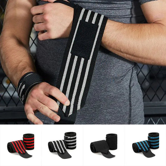 2 PCS Outdoor fitness Wristband Wrist Support Weight Lifting Gym