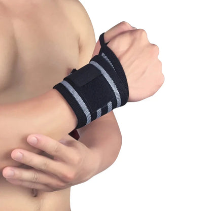 2 PCS Outdoor fitness Wristband Wrist Support Weight Lifting Gym