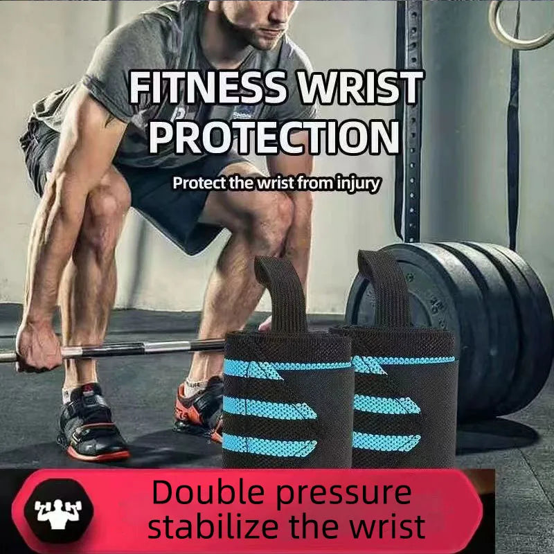2 PCS Outdoor fitness Wristband Wrist Support Weight Lifting Gym