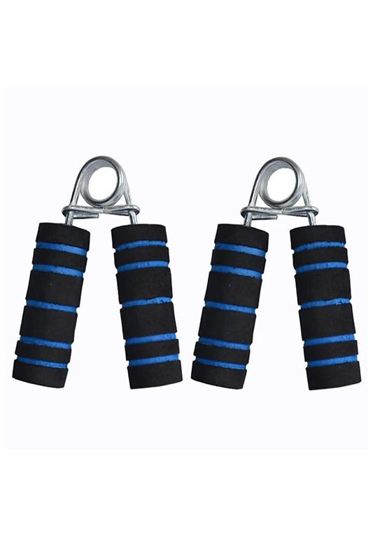 Sports Hand Grip Pair Multi Colour-BLACK